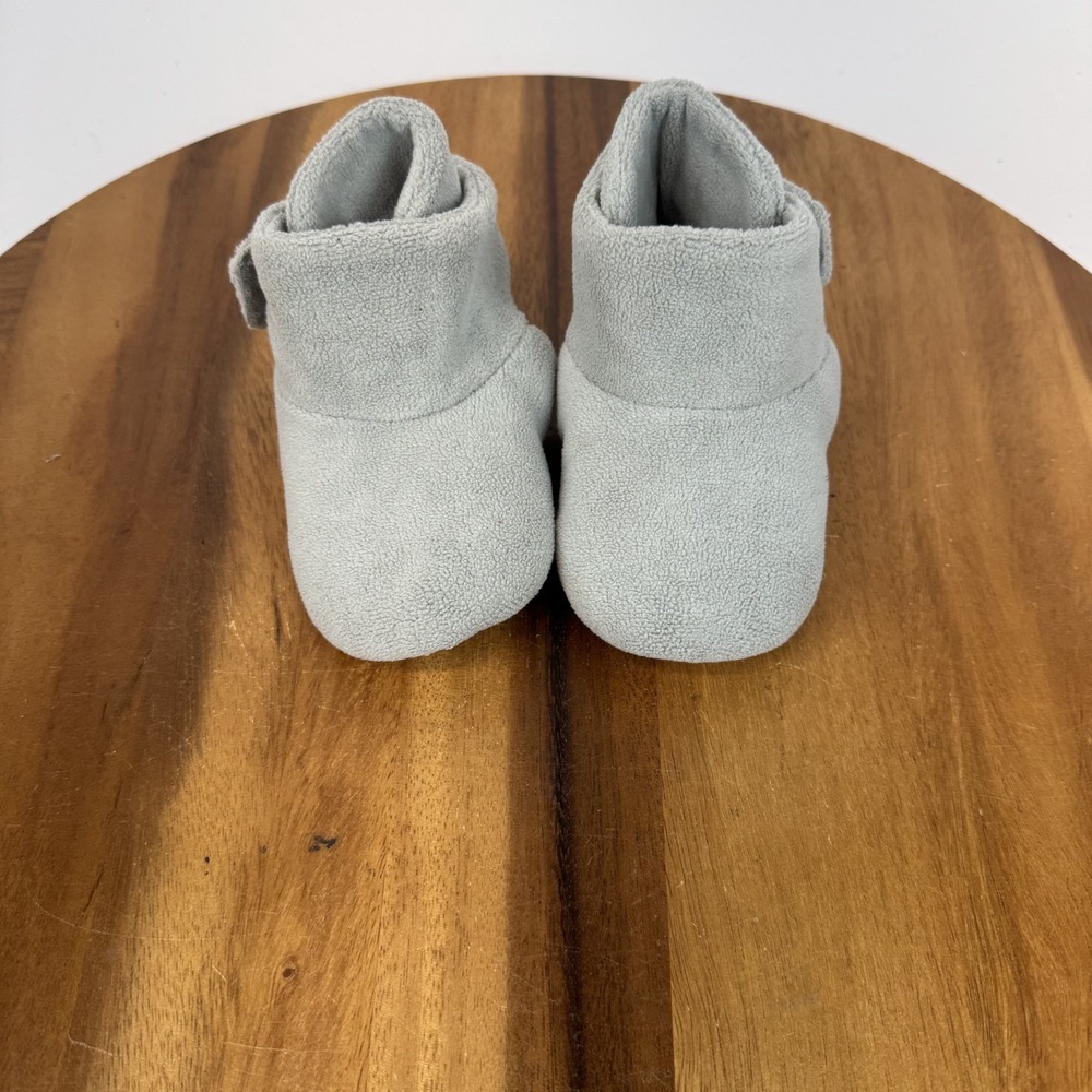 Little Kids Baby Ugg Brixey Gray Fleece Comfort Casual Boots Size 4/5‎ C EUC